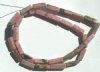 16 inch strand of 13x4mm Rectangular Rhodonite